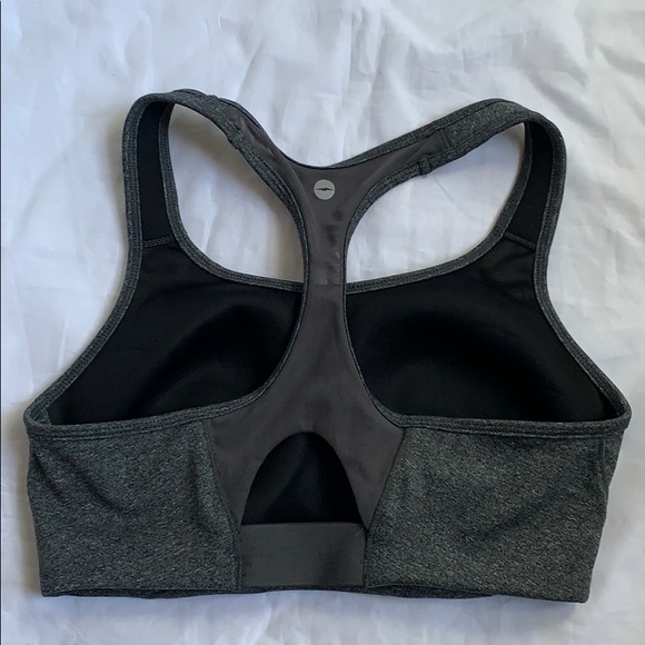 Avia | Padded Sports Bra Gray size Medium - Picture 2 of 4